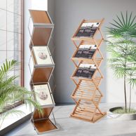 Folderstandaard hout